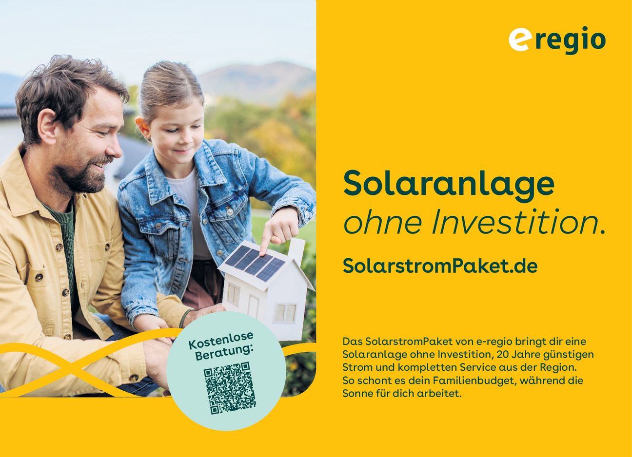 Halbseitige Anzeige Schleiden