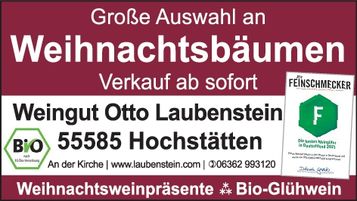 Weihnachtsbaumverkauf