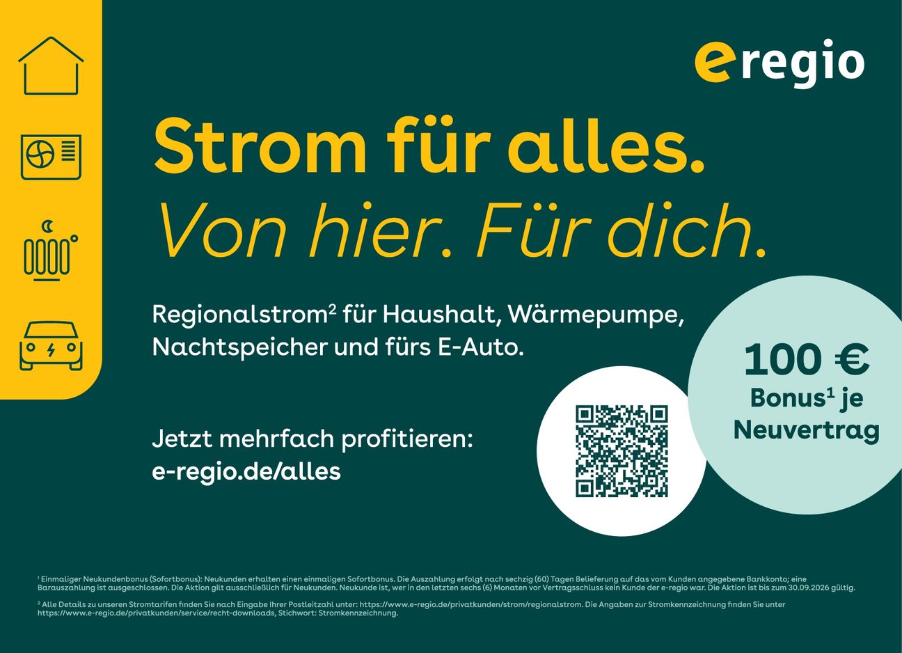 Halbseitige Anzeige Euskirchen