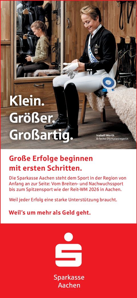 Große Erfolge beginnen mit ersten Schrit