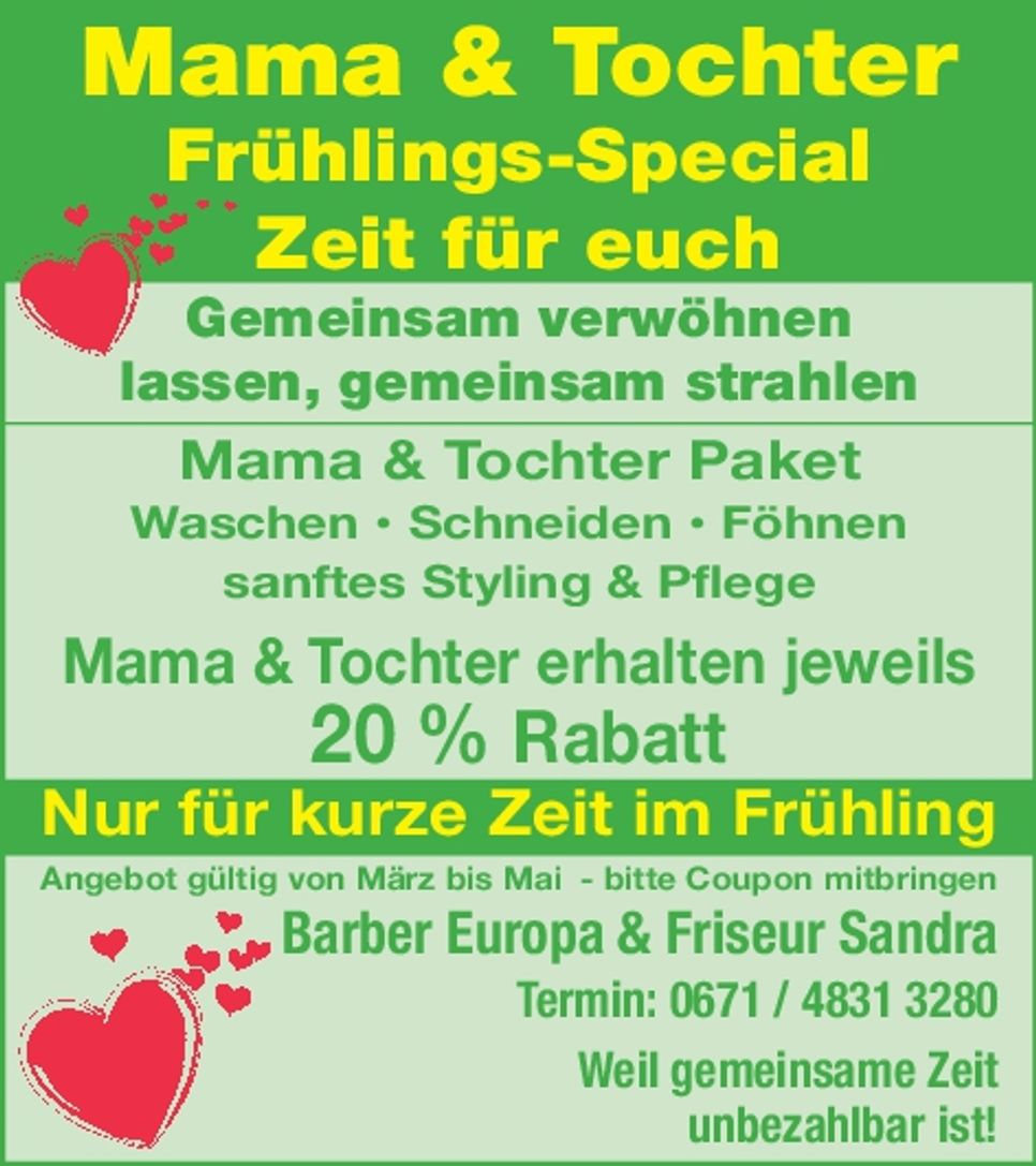Frühlings-Special