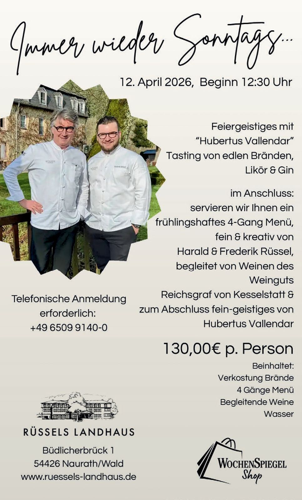 WS-Shop - Harald Rüssel - Tasting