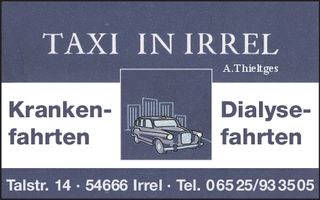 Taxi - und Krankenfahrten