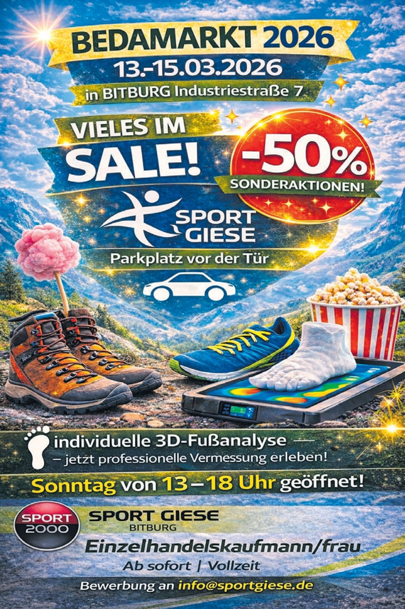 Anzeige zum Beda Markt