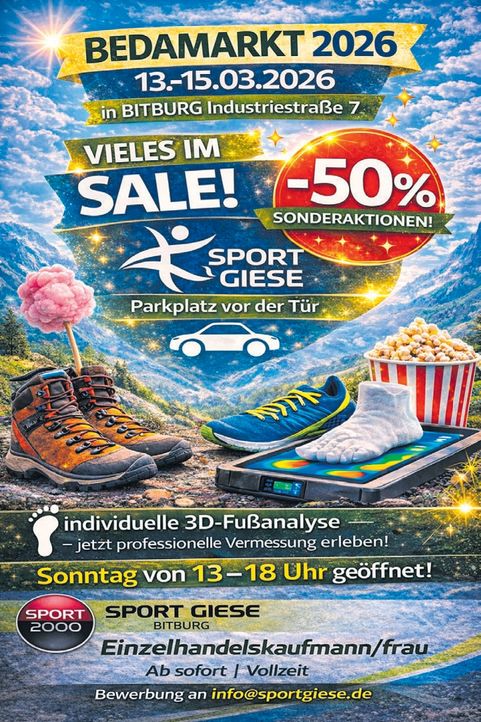 Anzeige zum Beda Markt