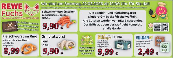 Verkaufsoffener Sonntag 22.3.