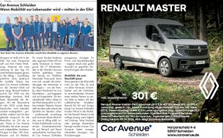 PR-Anz. Car Avenue Schleiden / Master 