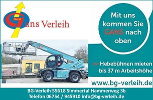 Hebebühnen mieten