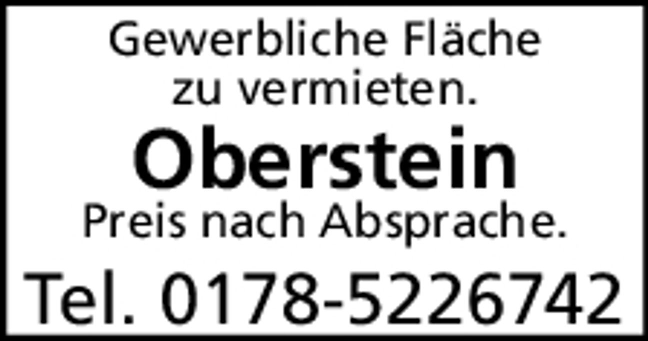 Gewerb. Fläche in 