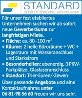 Standard Gebäudereinigung - Gewerberäume