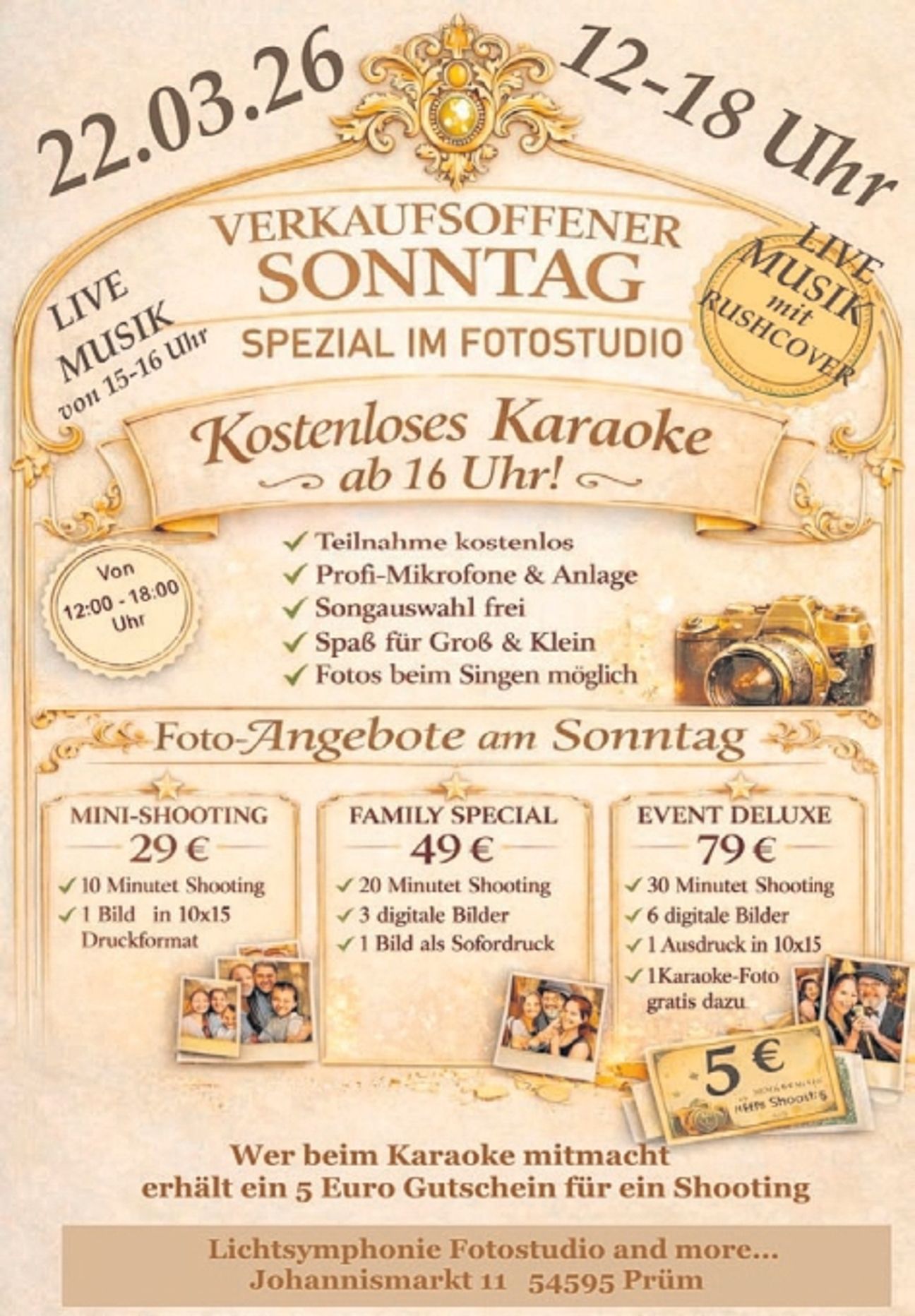 Verkaufsoffener Sonntag Prüm 