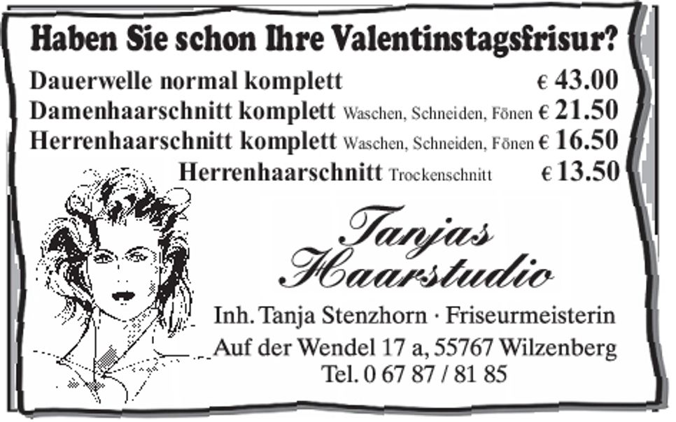 Haben Sie schon Ihre Valentinstagsfrisur