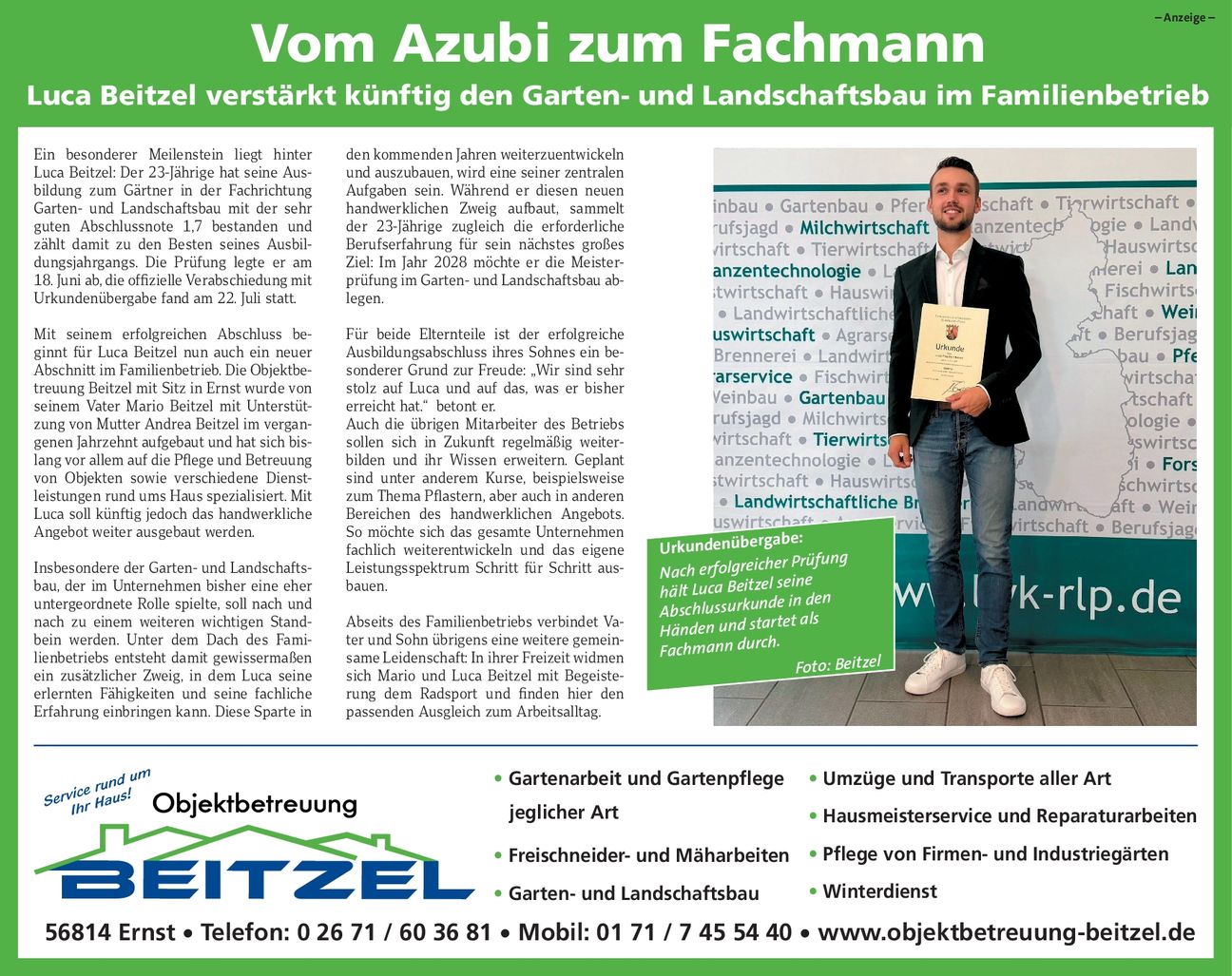 Objektbetreuung Beitzel