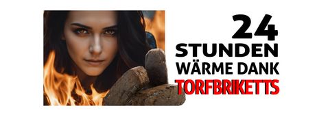 Hochwertige Torfbriketts 